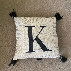 K Pillow! It’s a foot long and wide!
